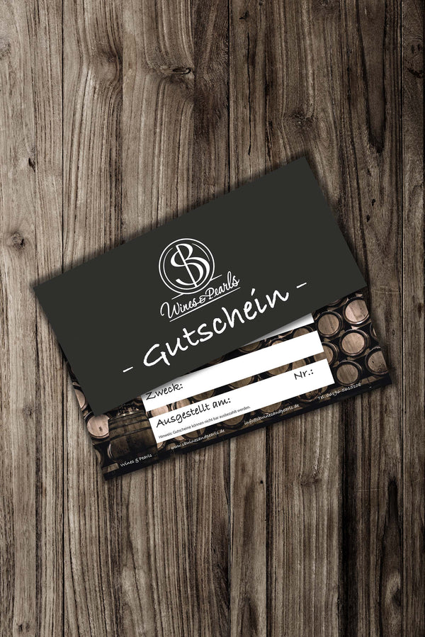Geschenkgutschein - Wines & Pearls